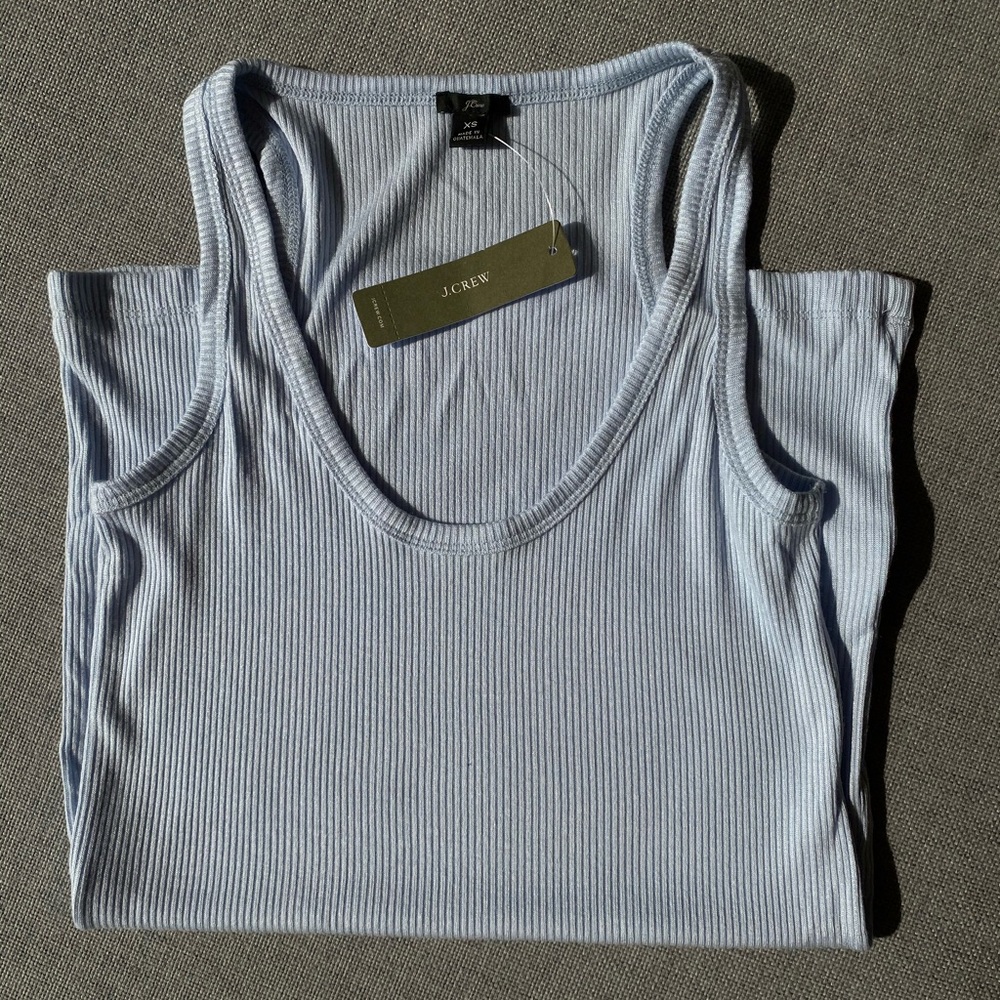 Baby blue tank